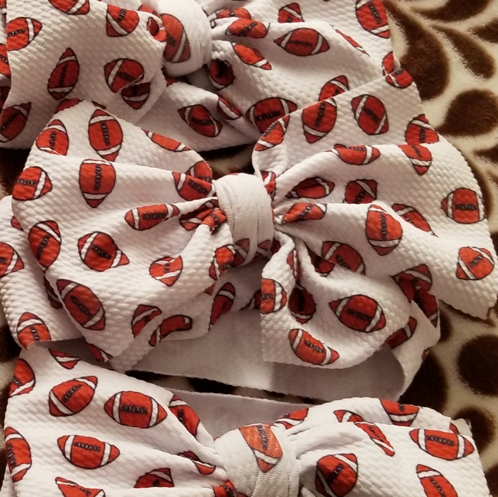 🆕️Football print headwrap